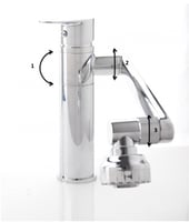 خلاط مغسلة دوار 1080 درجة Shark