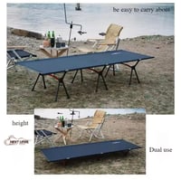 سرير نوم للتخييم والرحلات قابل للطي