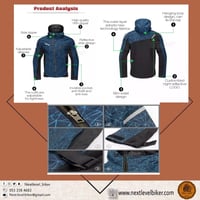 جاكيت حماية مزركشة