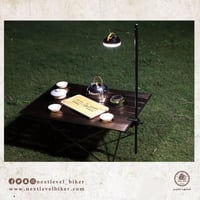 حامل اناره قابل للطي للتخييم