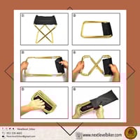 كرسي رحلات يحمل بالجيب