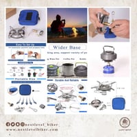 موقد غاز دائري للتخييم