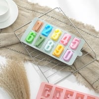 قالب شمع فواحات سيليكون أرقام عيد ميلاد