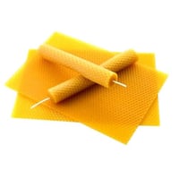 شرائح شمع النحل الأصفر الطبيعي 1 Kg