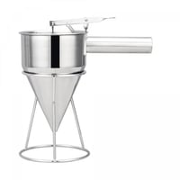 قمع صب الشمع ستانلس ستيل، 1000مل