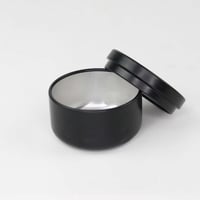 مجموعة 5 علب حديد مع غطاء للشموع سعة 50 مل