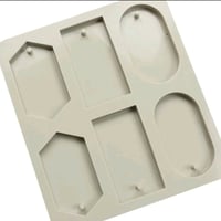 قالب شمع سيليكون تاغات