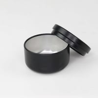 مجموعة 5 علب حديد مع غطاء للشموع سعة 50 مل