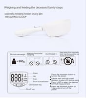 ميزان شمع الكتروني كوب سعة 800 جرام