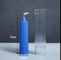 قالب شمع أكريلك كلاسيك عامودي