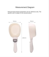 ميزان شمع الكتروني كوب سعة 800 جرام