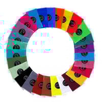 مجموعة ألوان مايكا 12 لون سعة 10 جرام