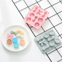 قالب سيلكون شمع مواليد أشاكل مختلفة