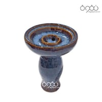 راس شيشه سيراميك مثقب ازرق