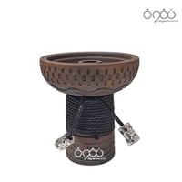 راس شيشه التاج بحبل اسود