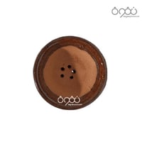 راس شيشه فخار عادي كبير ورنيش