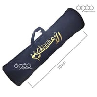 شنطة شيشة الزعيم اسود بسحاب جانبي 70 سم