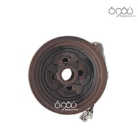 راس شيشه التاج بحبل ازرق