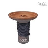 راس شيشه فخار واسع اسود