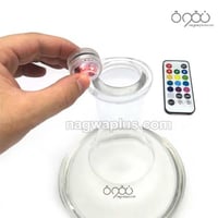 ليد ملون بريموت لزجاج الشيشة