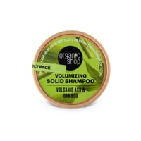 شامبو الكثافة للشعر القطعة الصلبة بالرماد البركاني...