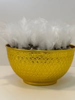 غضارة كيلو 50 حبة تمر سكري محشي ومغلف كل حبة