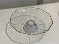 صينية دائرية وسط اكريلك شفاف بساق كيلو ونص75 حبة ت...
