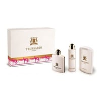 طقم تروساردي دونا الابيض بارفيوم (عطر100مل+مزيل عر...