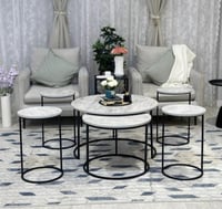 طقم طاولات 6 قطع