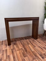 مدخل خشب مفرد ك