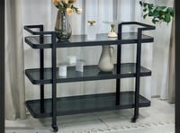 عربية تقديم اسود مقاس متر