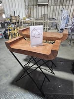 طاولات تقديم قطعتين