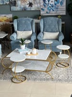 طقم طاولة دورين مع 4 خدمة