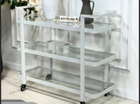 عربة تقديم مقاس متر