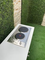 عربة فرن متنقلة كهرباء