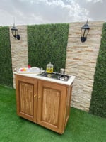 عربة فرن متنقلة غاز