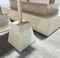 طقم طاولات كلاسيكي مع 6 خدمة