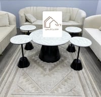 طقم طاولات بديل رخام