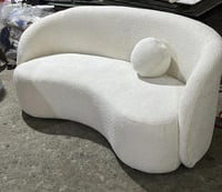 كنبة قماش بوكليه+خداديات