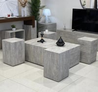 طقم طاولات بديل رخام