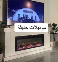 ديكور مع جهاز تدفئة