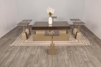 طقم طاولات مع 6 حبات خدمة