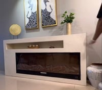 ديكور مع جهاز تدفئة