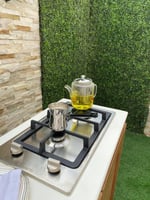 عربة فرن متنقلة غاز