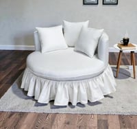 كرسي كنب روماني فاخر | تنفيذ اللون حسب الطلب