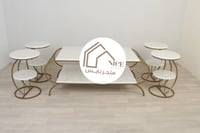 طقم طاولة دورين مع 4 خدمة