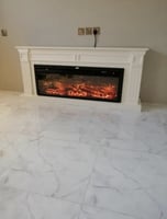 ديكور مع جهاز تدفئة