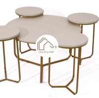 طقم طاولة مع 4 خدمة