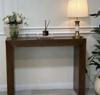 كونسول-مدخل خشبي