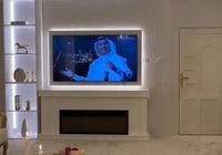 ديكور مع جهاز تدفئة